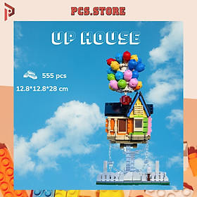 Đồ Chơi Lắp Ráp Mô Hình Ngôi Nhà Bóng Bay Trong Phim Up Balloon House - PCS STORE