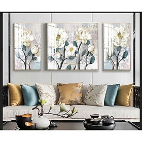 Mua Bộ( 160x80)cm -Tranh bình hoa- Tranh tráng gương   sáng  bóng