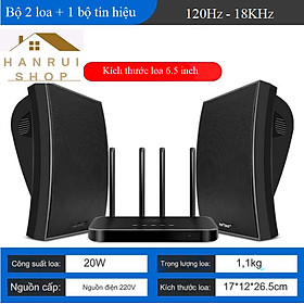 Bộ 2 Loa Bluetooth Treo Âm Thanh Ngoài Trời Sống Động hỗ trợ hát karaoke giảng dạy SAST K3 hàng cao cấp