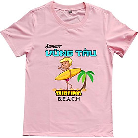 Áo Thun Nam Họa Tiết Summer Vũng Tàu