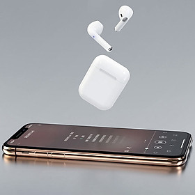 Tai nghe Bluetooth True Wireless chuẩn Bluetooth V5.0 AB1526P cao cấp, chất âm cực hay, hỗ trợ nghe gọi lên đến 2.5 giờ, đặc biệt tự động kết nối khi mở hộp và hỗ trợ sạc không dây - Hàng chính hãng