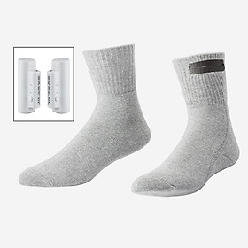 Electric Heated Socks Rechargeable Warm Stockings Thermal Winter Socks Feet Warmer for Camping Ski Hiking