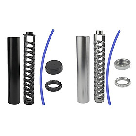 2X 10'' Single-core Automotive Fuel Filter Spiral For  4003 5/8''-24