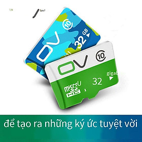 Phong cách mới nhất Thẻ nhớ OV TF thẻ nhớ 16g 32g 64g 128g camera điện thoại di động ghi thẻ nhớ
