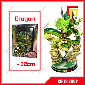 Mô hình rồng thần YY - Màu xanh - Figure Dragon 7 viên ngọc rồng