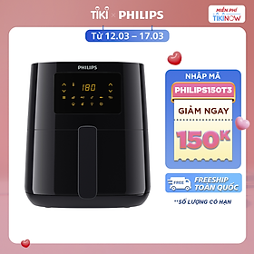 Nồi chiên không dầu Philips HD9252/90 - Hàng chính hãng