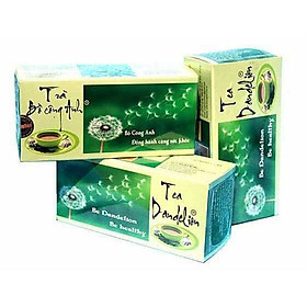 Combo 3 Hộp Trà Bồ Công Anh P&K - mát gan, giải độc, ngừa ung thư (50 túi lọc)