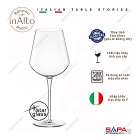 Mua Bộ 6 Ly rượu Thủy Tinh Inalto 640ml  - Bormioli Rocco - Italy
