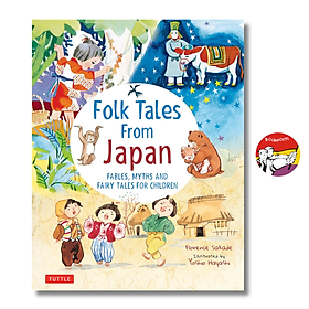 Sách - Folk Tales from Japan: Fables, Myths and Fairy Tales for Children | Ngoại văn Bìa cứng