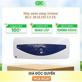 BÌNH NÓNG LẠNH ARISTON BLU 20 SLIM 2.5 FE hàng chính hãng