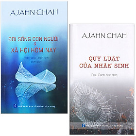 Combo 2 Cuốn Sách Của Thiền Sư Ajahn Brahm: Quy Luật Của Nhân Sinh + Đời Sống Con Người Và Xã Hội Hôm Nay