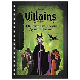 Hình ảnh Disney Villains Delightfully Devious Activity Journal (Magnet Pen Journal)