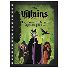 Disney Villains Delightfully Devious Activity Journal Magnet Pen Journal