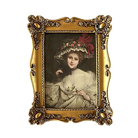 Picture Frame Tabletop Wall Hanging Photo Holder Photo Frame for Bedroom