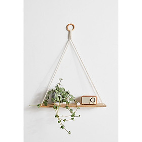 Mua dây treo tường trang trí lọ hoa chậu cây vật phẩm nhỏ macrame handmade