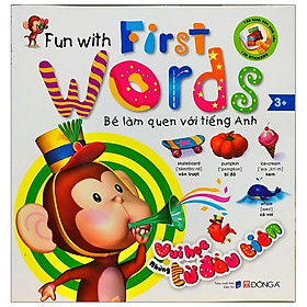 Sách Bé Làm Quen Tiếng Anh - Vui Học Từ Đầu Tiên (Tái Bản)