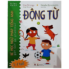 Sách - Bé Học Ngữ Pháp Tiếng Anh - Động Từ - Huy Hoàng Bookstore