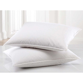 Đôi ruột gối nằm lông vũ nhân tạo bông microfiber (2 cái)