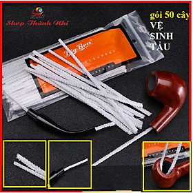 Gói 50 que bông vệ sinh tẩu thuốc 