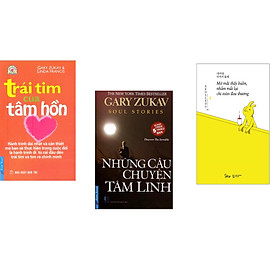 Combo 3 cuốn sách: Trái Tim Của Tâm Hồn + Những Câu Chuyện Tâm Linh + Mở Mắt Thấy Buồn, Nhắm Mắt Lại Chỉ Toàn Đau thương
