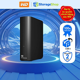 Ổ Cứng Di Động WD Elements 4TB/6TB/8TB/10TB/12TB/14TB 3.5 in.ch Hàng Chính Hãng