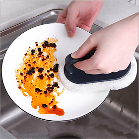 Mua Bàn Chải Chà Cọ Rửa bọt biển  bàn chải Vệ Sinh Nhà Bếp Nhà Tắm Có Tay Cầm Dụng Cụ Lau Chùi Thông Minh Tiện Dụng GD373-BCBotBien