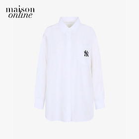 MLB - Áo sơ mi tay dài Logo Embroidery Basic 31WS01011