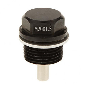 2x M12X1.25 M14X1.5  M20x1.5 Anodized  Engine Oil Pan Drain  Plug
