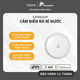 Mua Cảm biến nước Aqara Water Leak Sensor SJCGQ11LM - Phát hiện rò rỉ  Thông báo lên điện thoại  Cần trang bị Hub - Hàng Chính Hãng