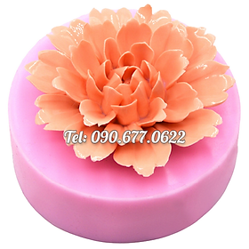 Mua Khuôn silicone làm rau câu hoa mẫu đơn tầng loại 11 cm - Mã số 1353