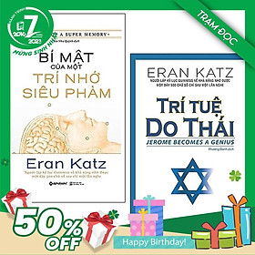 Trạm Đọc Official | Combo Bí Mật Của Một Trí Nhớ Siêu Phàm + Trí Tuệ Do Thái (Bộ 2 Cuốn)