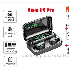 Tai Nghe Không Dây Nhét tai Bluetooth F9 PRO TWS Chuyên Gaming Dành cho Iphone và android