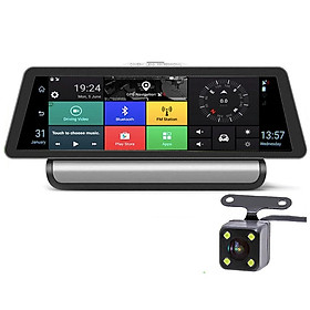 Camera Hành Trình Androi A818 8 Inch 4G Phát Wifi, Quản Lý Xe Từ Xa