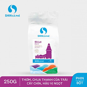 SHIN Cà Phê - Đà Lạt Blend 250g bột - Cà phê đặc sản pha phin