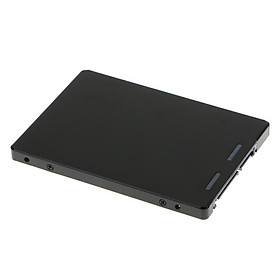 mSATA to 2.5inch  III Adapter Card SSD Enclosure Case Aluminium Alloy