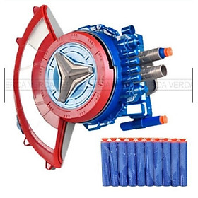 Đồ chơi mô hình chiếc khiêng của đội trưởng mĩ kèm 10 mút xốp cực bền giúp các bé trai năng động hơn