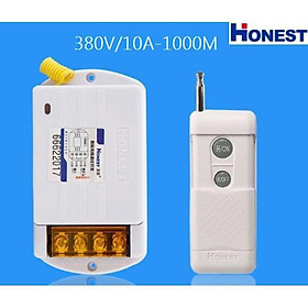 Mua Công tắc điều khiển từ xa máy bơm  động cơ công suất lớn Honest HT-6380KG-1 (380V/10A-1000M)