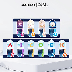 Combo 10 mặt nạ dưỡng da Foodaholic Mask 23g x10
