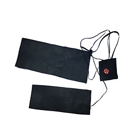 Electric Heating Pad with 3 Temperature Settings USB Heated Pads Clothes Heater Warmer for Vest Jacket