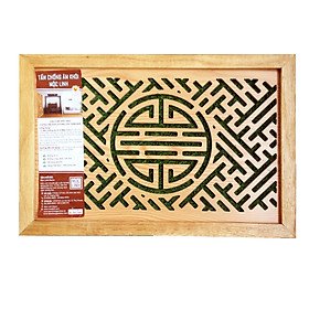 Mua Tấm chống ám khói Mộc Linh 41x61 chữ Thọ màu vàng