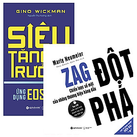 Combo Sách Để Xây Dựng Và Phát Triển Doanh Nghiệp : Siêu Tăng Trưởng + Đột Phá