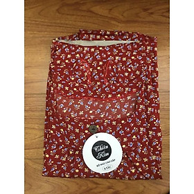 Đồ bộ nữ,đồ ngủ mặc nhà lửng vải lụa mango BL 115 họa tiết hoa nhí dễ thương size 45-57kg