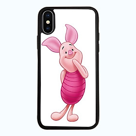 Ốp Lưng Kính Cường Lực Dành Cho Điện Thoại iPhone X Pig Pig Mẫu 9