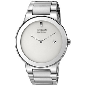 Đồng Hồ Nam Citizen Dây Kim Loại Máy Eco-Drive AU1060-51A - Mặt Trắng