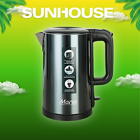 Mua Ấm siêu tốc 3 lớp Sunhouse Mama SHD1389  Công suất 1850W  Dung tích 1.8 Lít  Chất liệu Inox 304  Bảo hành 24 tháng - Hàng chính hãng