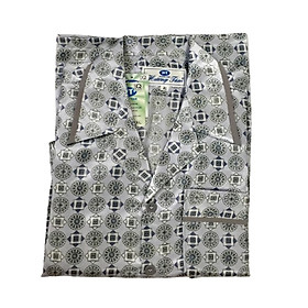 Bộ Pyjama HUONGTAM Phi bóng tay ngắn nam cao cấp(PNP02N5). Chất liệu vải polyester mềm mại, thoáng mát, không phai màu