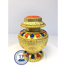 Mua Bảo bình thờ cúng - màu vàng 14cm  HAN18679