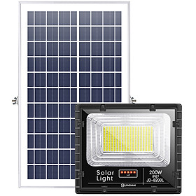 Đèn LED Năng Lượng Mặt Trời 200W | Chính hãng JINDIAN | [ Model 2020 ]