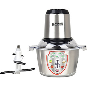 Mua Máy Xay Thịt Cá Raiden RD-202 Inox 304 Công Suất 350W Dung Tích 1.8L Bộ Dao 4 lưỡi Thép Không Gỉ S30V -Hàng Chính Hãng
