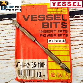 Mua Mũi vít 4 cạnh Vessel Nhật Bản 65-75-110-150mm